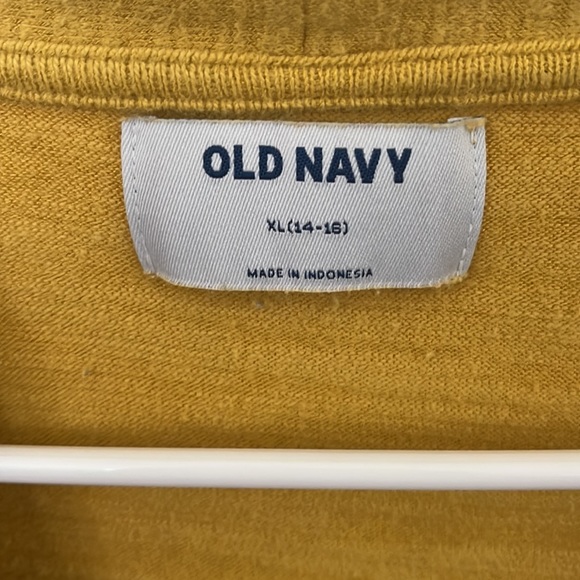 Yellow Cropped Sweater Jacket from Old Navy - Picture 3 of 3